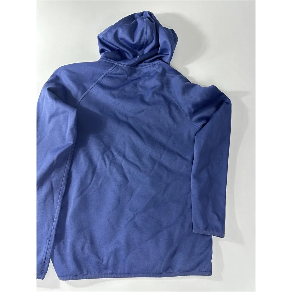 Nike‎ Purple Graphic Just Do It Kangaroo Pocket Athletic Fit Hoodie Adult Size S
